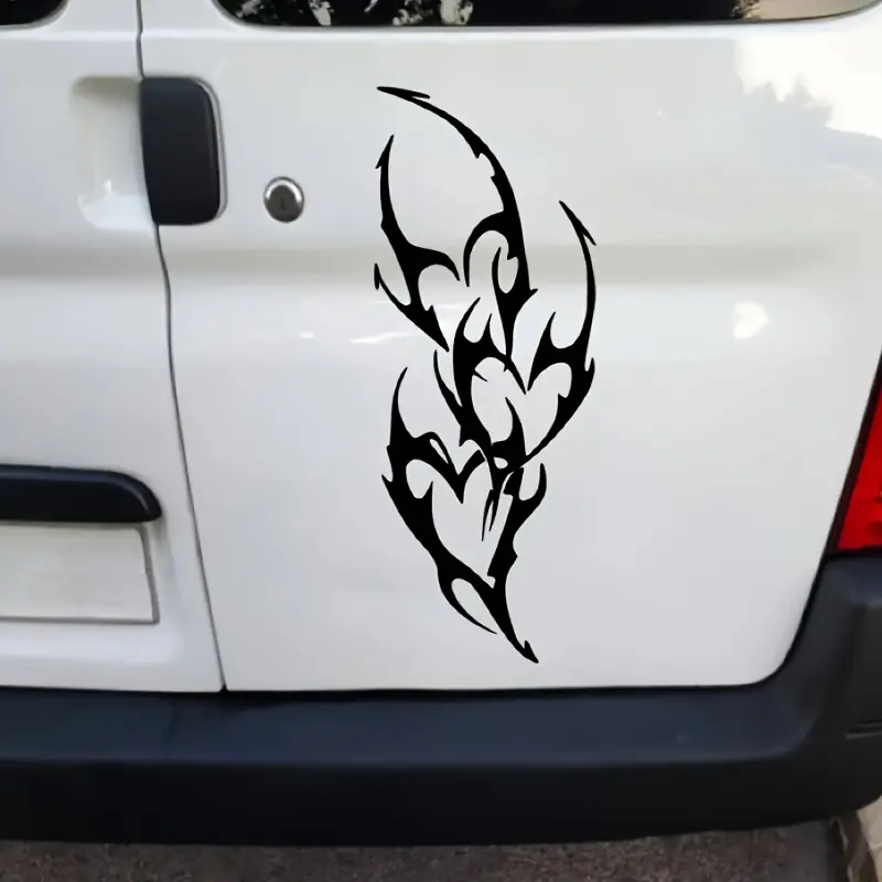 Y2K Cyber Sigilism Heart-shaped Car Sticker | Gothic Garbage Emoji Replacement Bumper Sticker | Girl Sticker | Gift for Her | Gift for Girlfriend | Truck Sticker | Sticker For Cars | Decal For Cars | Car Decals