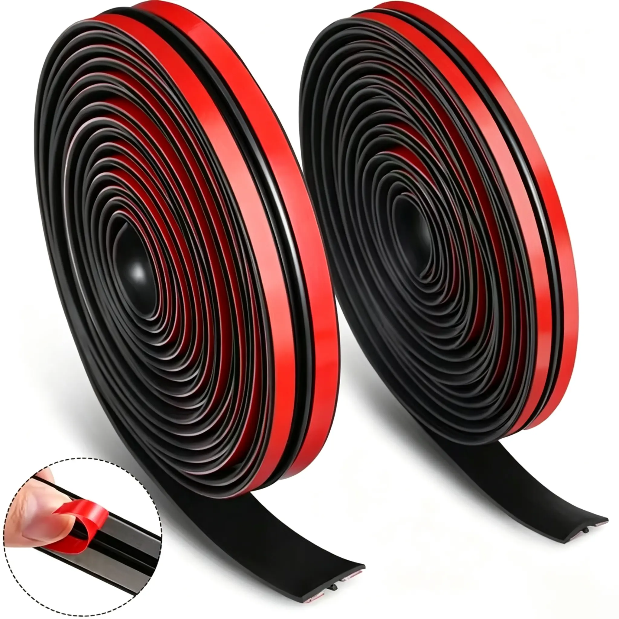 Car Windshield Rubber Seal,Car Windshield Seal Strip,Shape Automotive Weather Stripping for Front Rear Windshield,Automotive Door Sealing Strip Sunroof Seal Truck Interior Accessories Vehicle