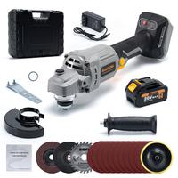 Brushless angle grinder + 1 battery + Accessories