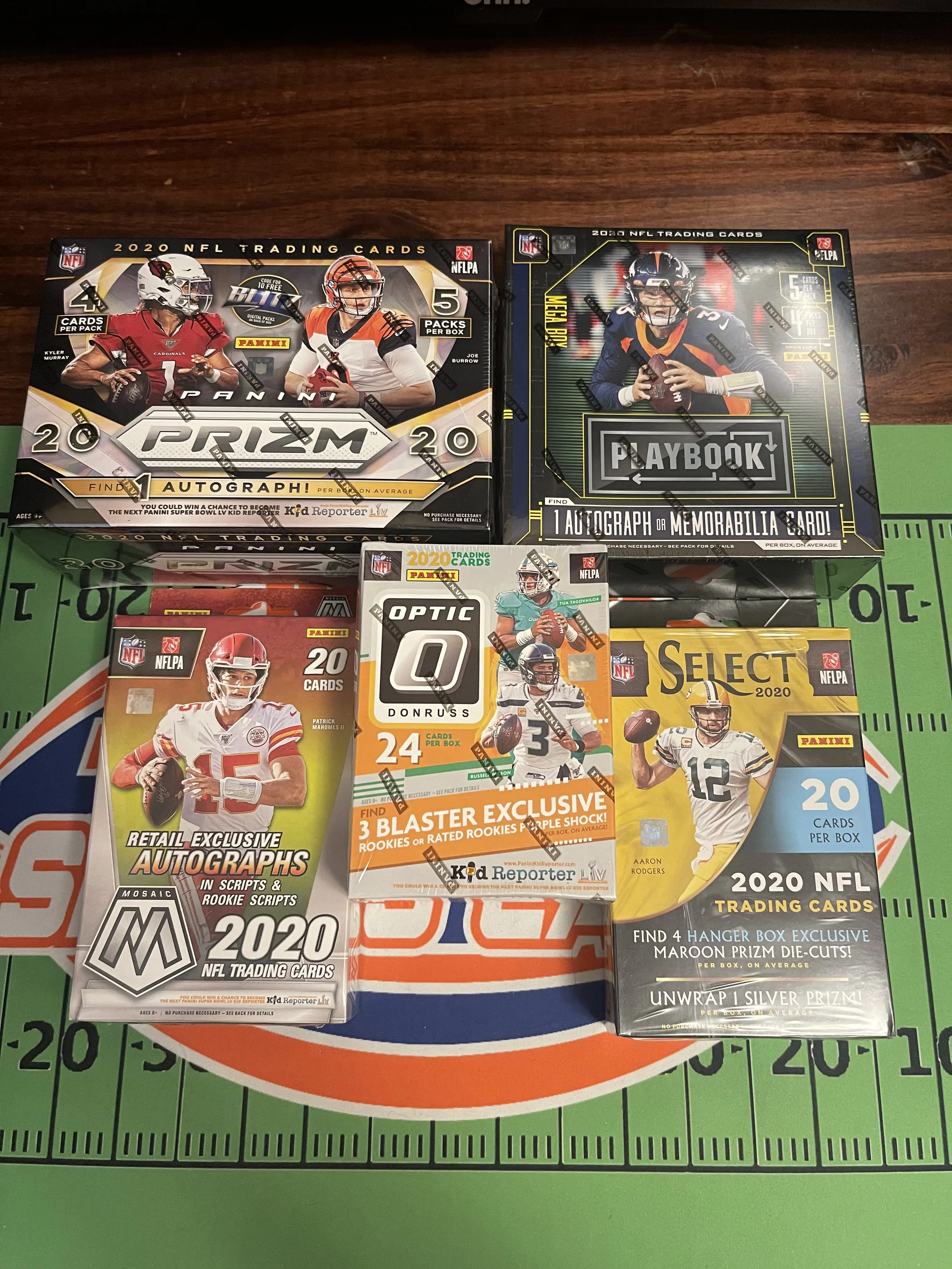 Panini NFL Sealed Product Sports Card Break XL PYT #1 2020-2023 (100) total sports and sports card items for break!! "PLEASE READ THE DESCRIPTION"