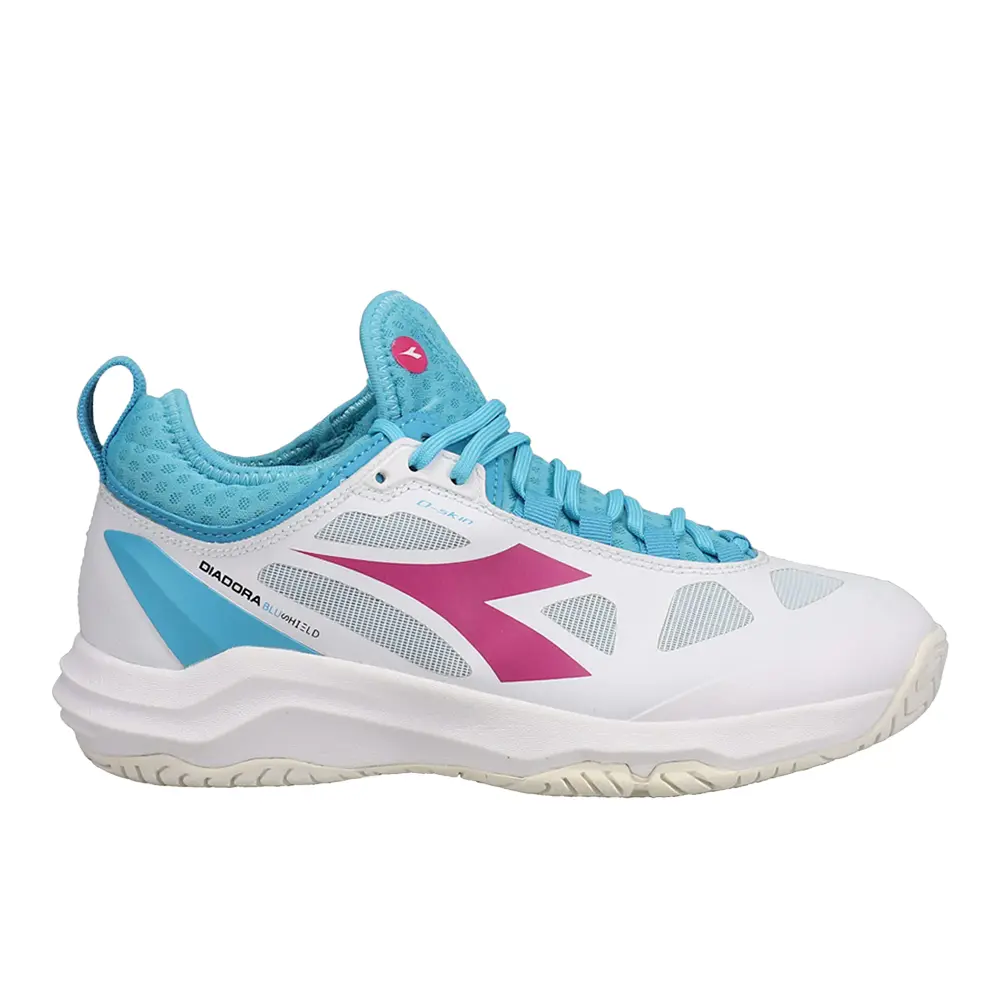 diadora Womens Speed Blushield Fly 3 Plus Ag Tennis Sneakers Shoes - White