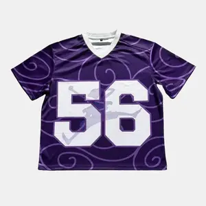 One Piece NIKA 56 jersey, men's loose fitting shirt, patterned T-shirt, collar T-shirt, summer topRAIMENTRY