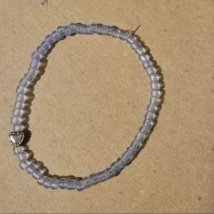 Crysyal Blue Heart Bracelet