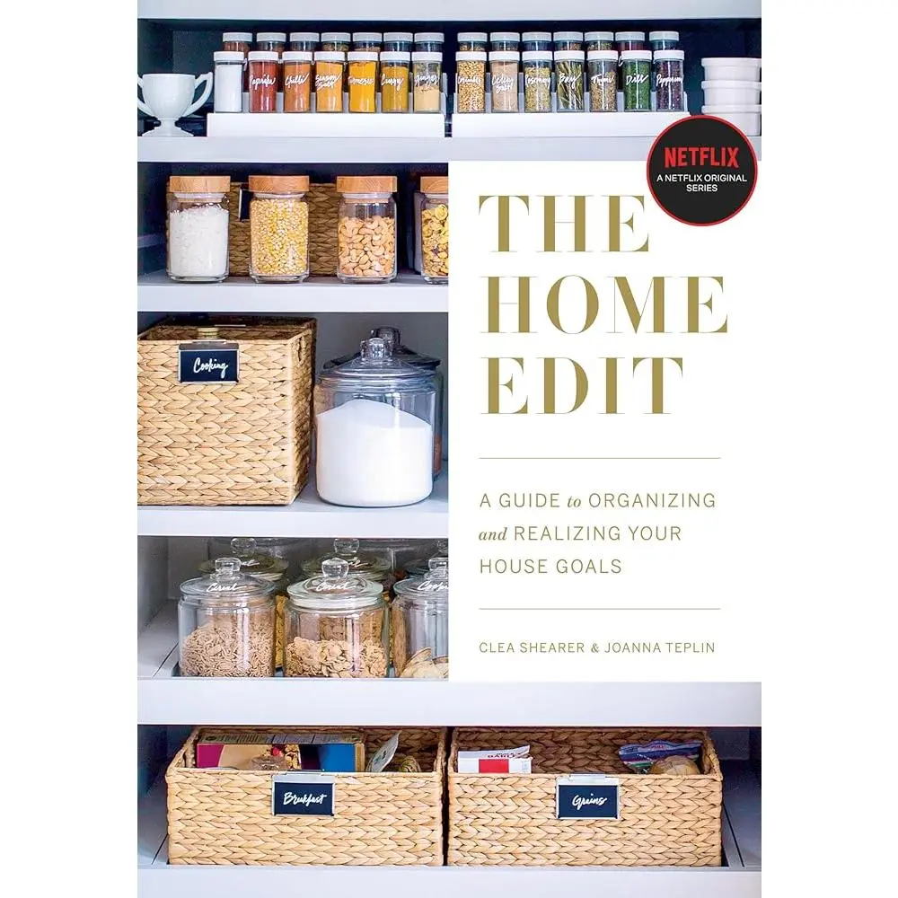 The Home Edit: Decluttering Paperback Book – Room-by-Room Guide for Home Organizers with Bright Photos, Detailed Tips, Easy-to-Navigate Layout for Closet, Kitchen & Storage Tasks, Closet Organization, Kitchen Organization