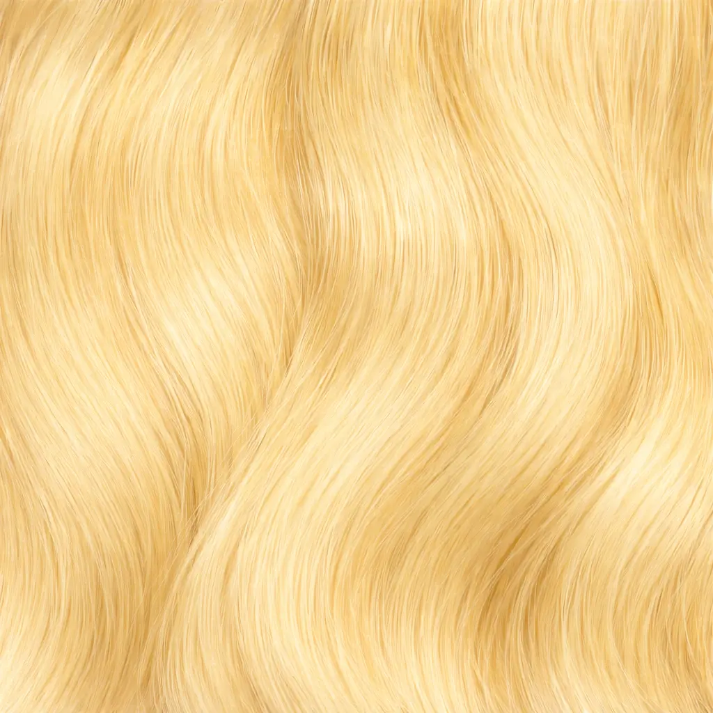 Millionaire Beauty Brand Hot Fusion Color 613 Luxury Keratin Hair Extensions K-Tips for Thick Voluminous Long Hair Transformations