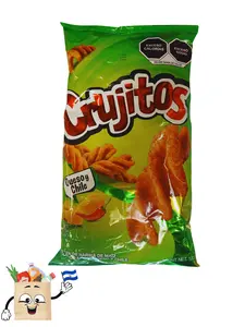 3 Pack Crujitos Mexican Chips Snacks - Queso y chile