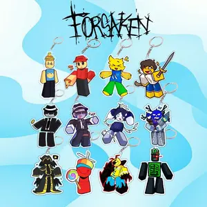 Roblox Forsaken Survivor & Killer Keychains, Roblox Forsaken Character, Cute, Durable, And Perfect For Bags, Keys, Or Gifts. Great For Daily Use Or As Thoughtful Little Gifts For Your Friends And Yourself.