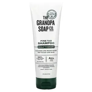The Grandpa Soap Co. Pine Tar Shampoo, Scalp Therapy, 8 fl oz (237 ml)