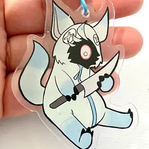 Genshin impact Dottore acrylic charm