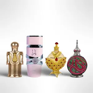 yara 20ml oil + HAREEM AL SULTAN gold 35ml oil  +  Attar Maitha + Naseem Al-Layl -- 4 piece bundle