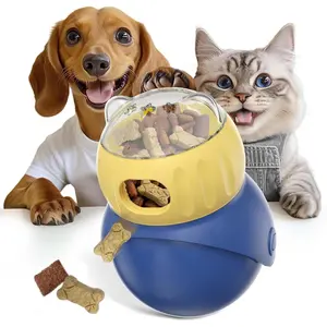 Cat Puzzle Feeder, Interactive Cat Toy & Dog Toys, Treat Dispenser for Indoor Cats, Small Dogs, Puppies, Slow Feeder, Enrichment Toy for IQ Training, Mental Stimulation, Relieve Boredom, Gifts
