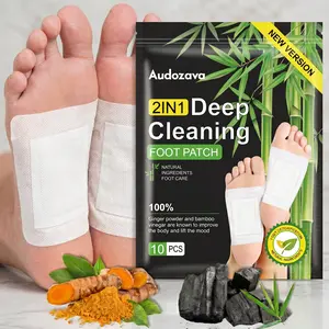 Natural Ginger Detox Foot Pads, Foot Detox Patches for Toxin Removal, Stress Relief & Better Sleep, Deep Cleansing Foot Pads with Bamboo Vinegar & Ginger for Foot Care Alternative Therapeutic Wellness mothersdaygift Summer Vibes