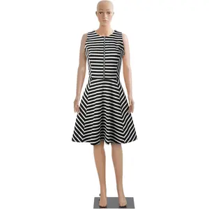 Female Full Body Mannequin 69 Inch Clothing Mannequin Clothes Form Stand Rotatable Detachable Head Arm with Metal Base Used for Display Clothing