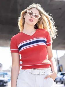 Delray Throwback Stripe Sweater
