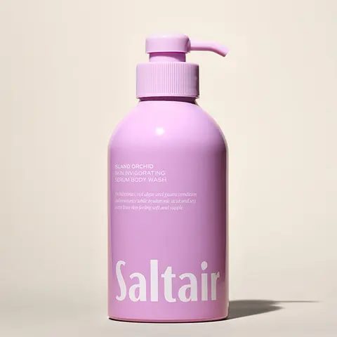 Saltair Island Orchid Body Wash - Skin Invigorating Serum Body Wash - 17 fl oz - Sea Jasmine, Frangipani, Warm Musks