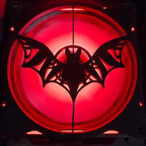 Bat- Magnetic 3D-Printed Fan Covers