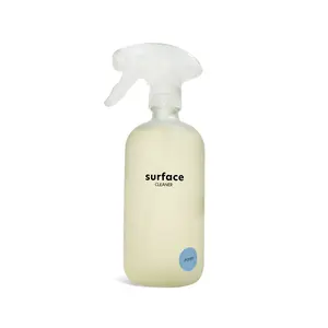 Everneat Probiotic Surface Cleaner Concentrate – Cleans for Days, Refillable, Non-Toxic | Glass Spray Bottle |  1 oz (Just Add Water)