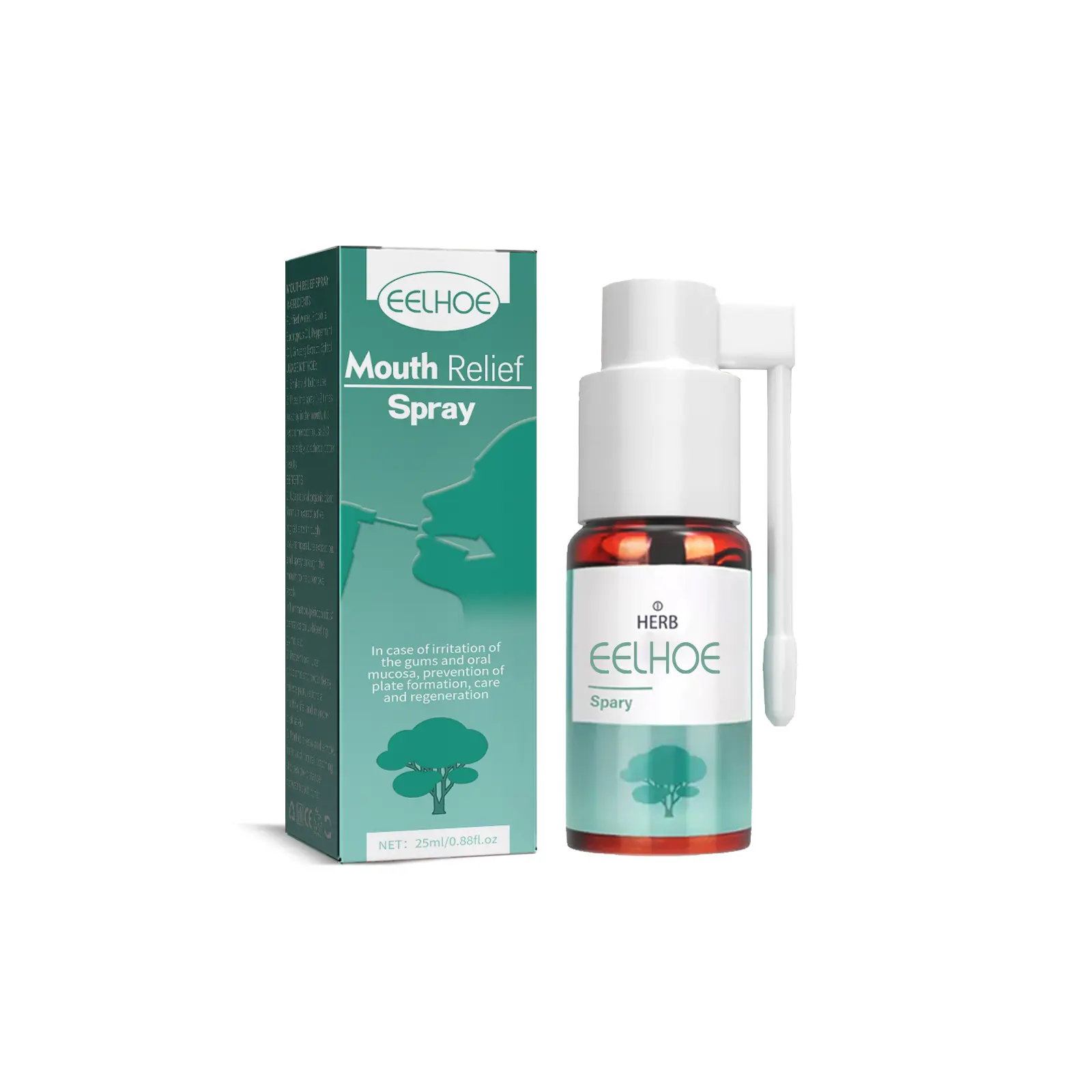 EELHOE Oral Relief Spray to relieve aphthous sores bubbling periodontal pain Oral care spray