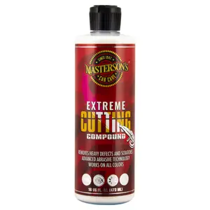 MASTERSON'S CAR CARE - EXTREME CUTTING COMPOUND (16 oz) - MCC_129_16 - Advanced Technology Restores Shine & Gloss (16 oz)