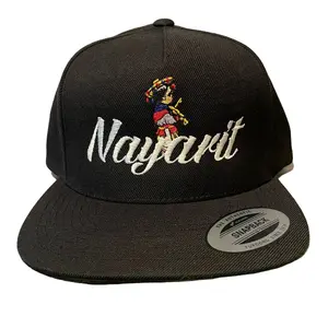 Estado De Nayarit Embroidered Black hat.