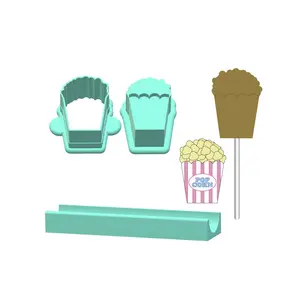 Popcorn Cake Pop Mold |Deluxe Cutter, Popper, and Tray Option