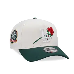 New Era 59FIFTY MLB Fitted Baseball Hat– NY Yankees LA Dodgers Collector Edition, Raised Logo Embroidery, Side Patch Streetwear