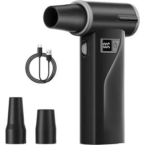 Air Duster,110,000 RPM Compressed Air Duster with 100-Speed,Air Duster for PC, Keyboard,Car,Computer Duster Kit,Air Gun Blower for Home & Use