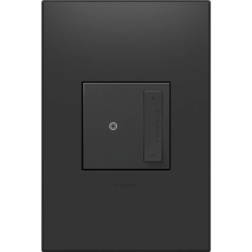 adorne 0-10V sofTap Dimmer with Microban Graphite