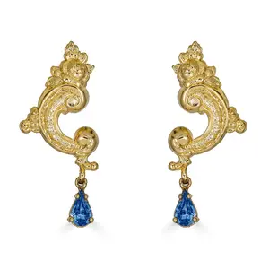 BAROCCA SAPPHIRE EARRINGS