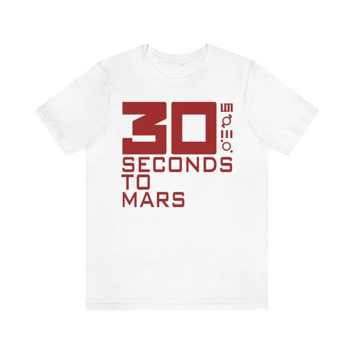 30 Seconds To Mars Unisex T-shirt Cotton Fabric