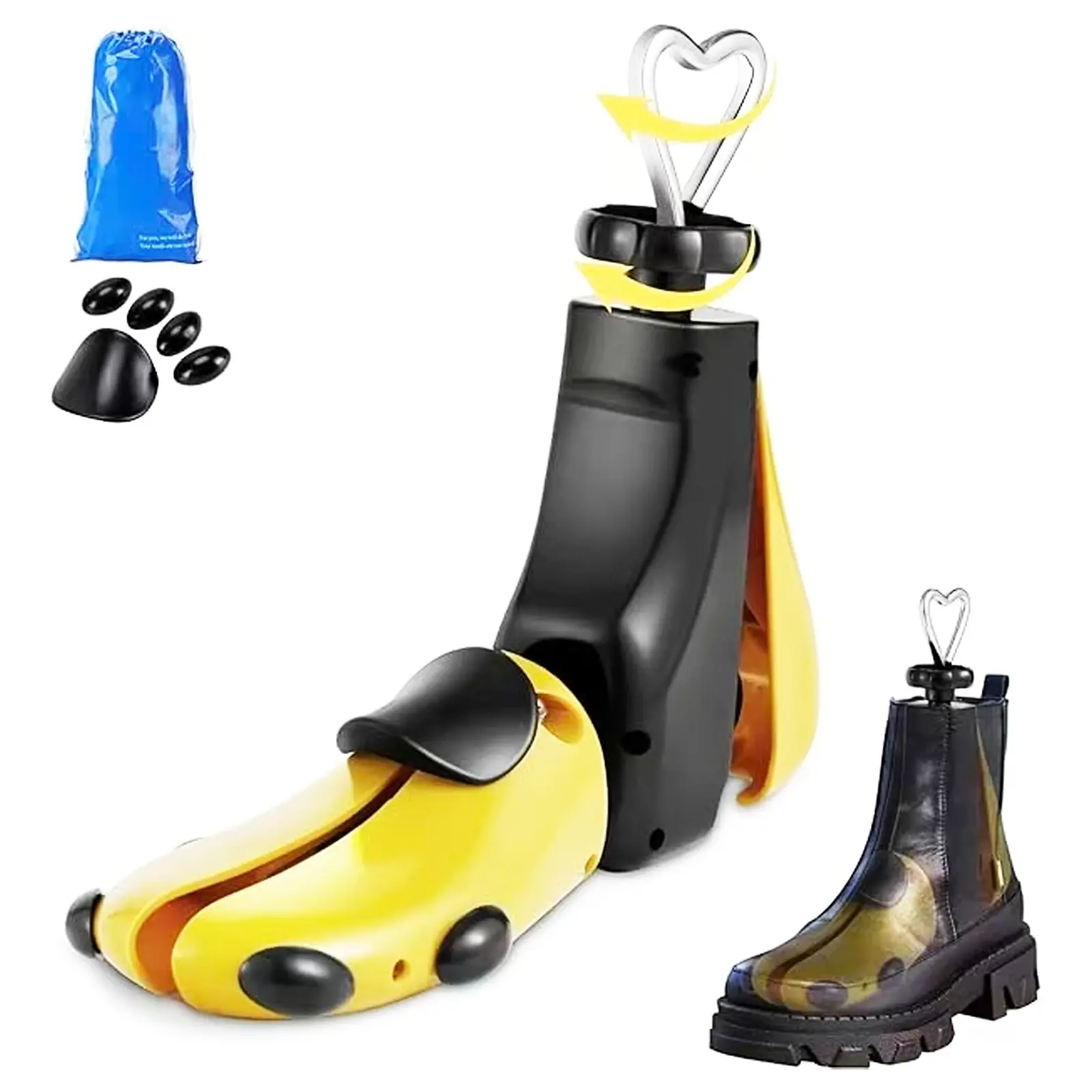 1pcs Shoe Stretcher Men, Women Leather Boot Stretcher for Wide Feets, Shoe Tree Adjustable Boot Widener Stretcher