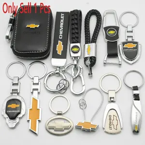 Chevrolet Sonic, Aveo, Cruze, Malibu, Trax, Wind, Opel, Captiva, Jingcheng, Crossland X Alloy Car Keychain Charm Pendant