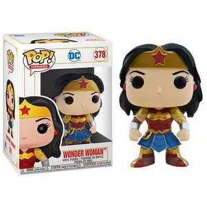 Funko Pop! Wonder Woman Imperial Palace 378 Vinyl Figure in PopShield Protector