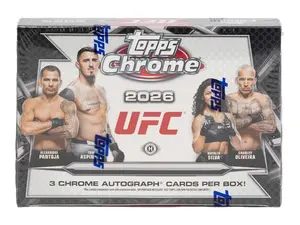 2026 Topps Chrome UFC Breakers Delight Trading Cards