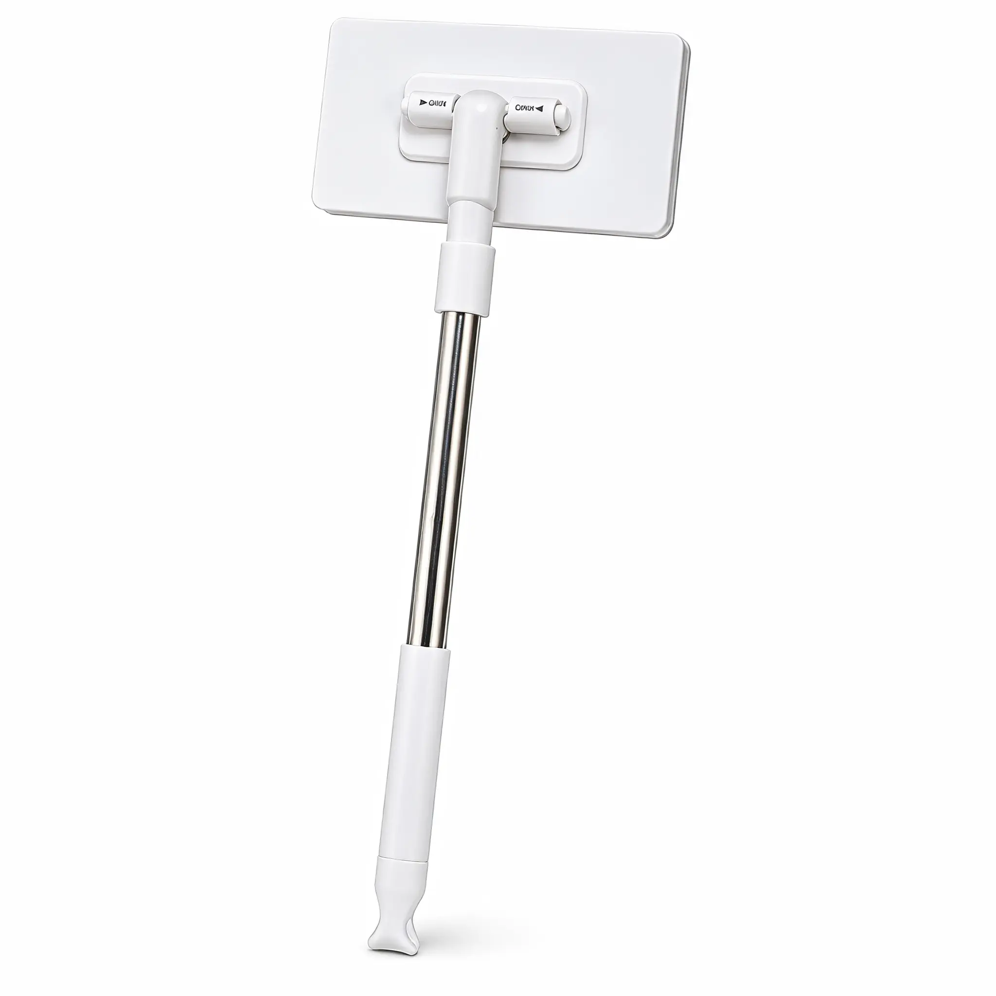 Self-Clamping Cleaning Wand , No Dirty Hands , Upcycle Used Towels / Eco-Friendly , Adjustable Reach , Wet & Dry Ready