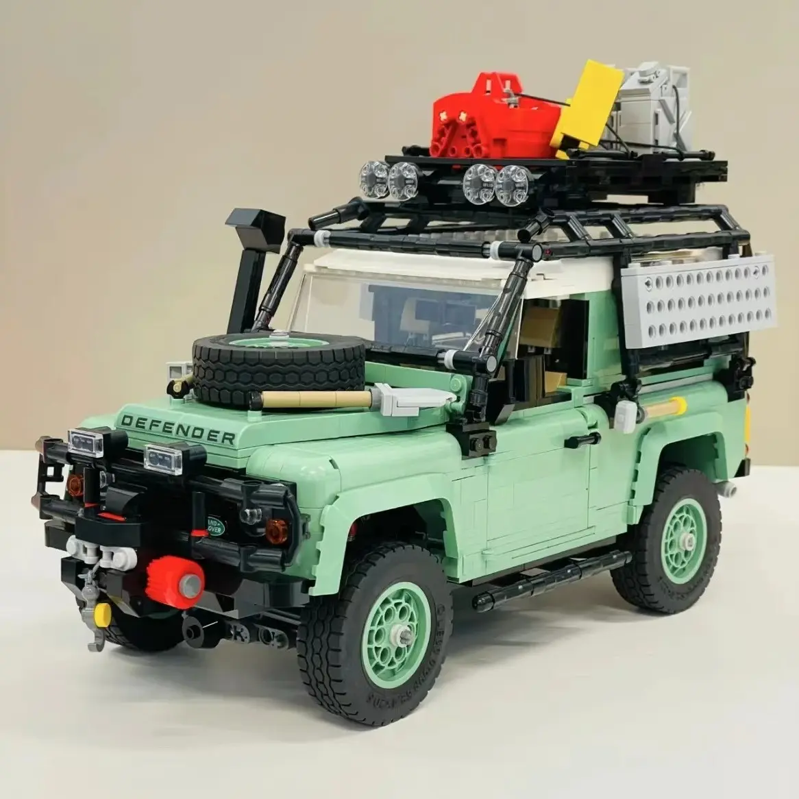 New 2336 Pieces Home Decor Classic 90s Off-Road Car Model Building Toy, Mechanical Assembly Kit for Adults and Kids, Birthday Gift for Boys and Girls, Building Block Sets, Vehicle Building Blocks, DIY Building Model