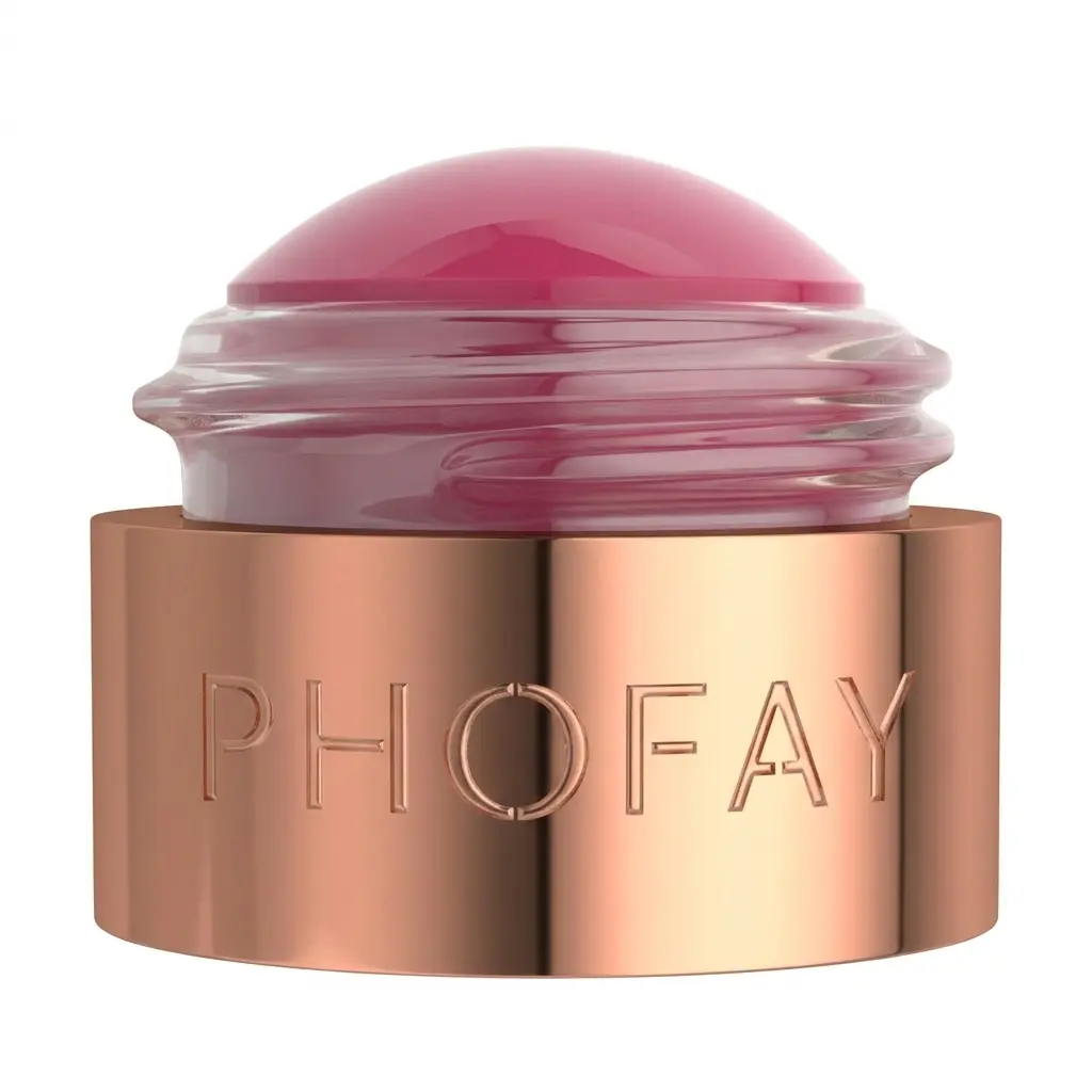 PHOFAY Jelly Blush Balm, Natural Flush Cheek Makeup with a Smooth Blendable Finish, Lightweight Creamy Texture, Easy Finger Application, Buildable Color, Everyday Makeup, Date Night, Party & On-the-Go Touch-Ups
