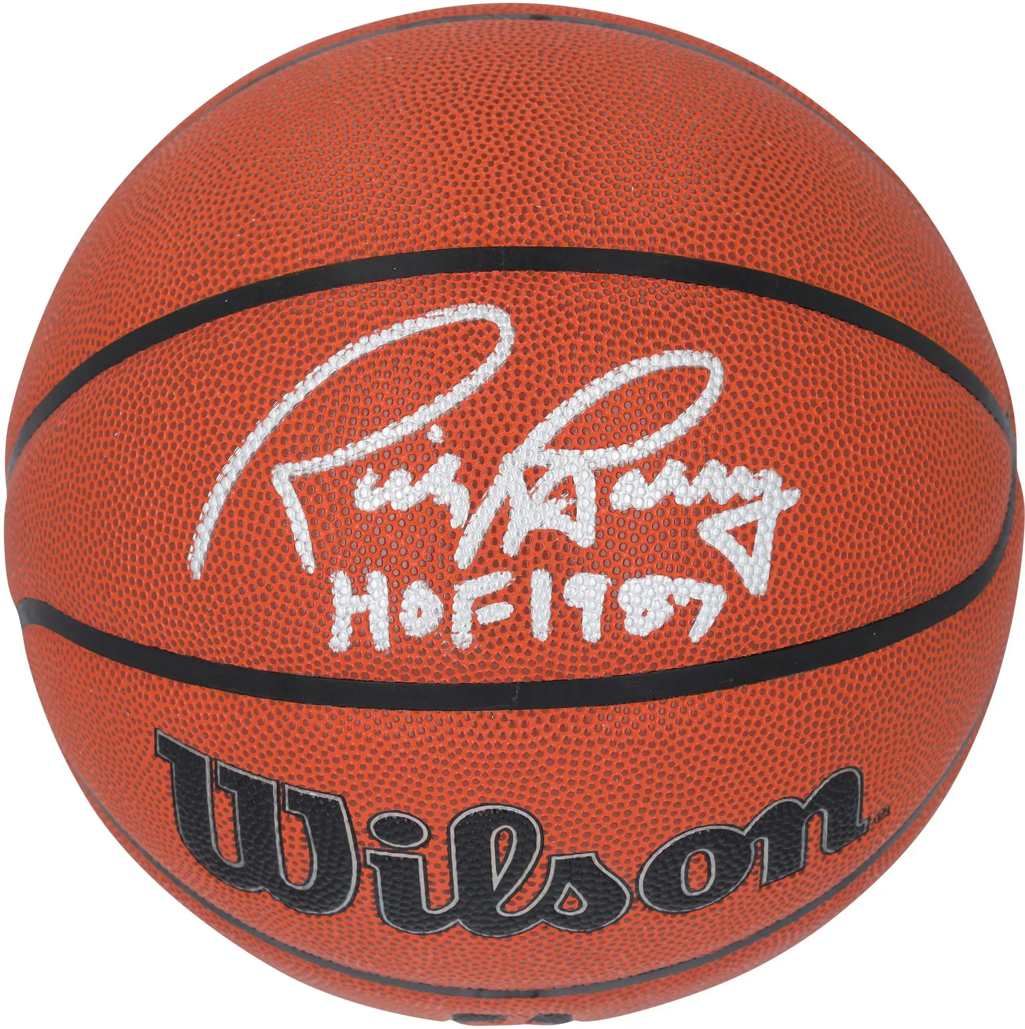 Rick Barry Golden State Warriors Autographed Wilson Authentic Series Indoor/Outdoor Basketball with "HOF 87" Inscription - Fanatics Authentic Certified