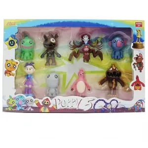 8-Piece Set Dynamic Time Series Collectible Figurines, Cute Display Dolls, Perfect Gift for Fans, Unique Decorative Items