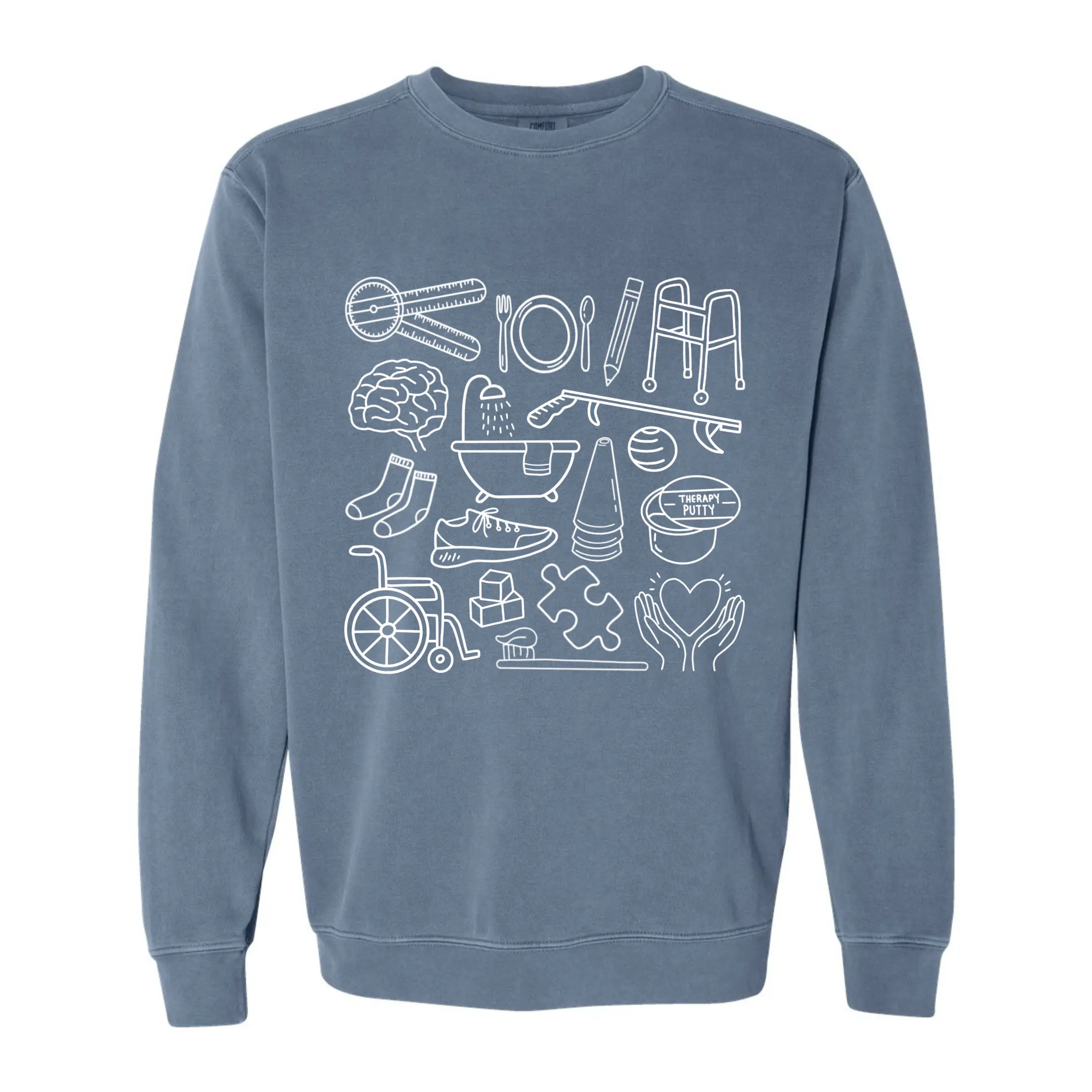 Occupational Therapy Doodles Crewneck