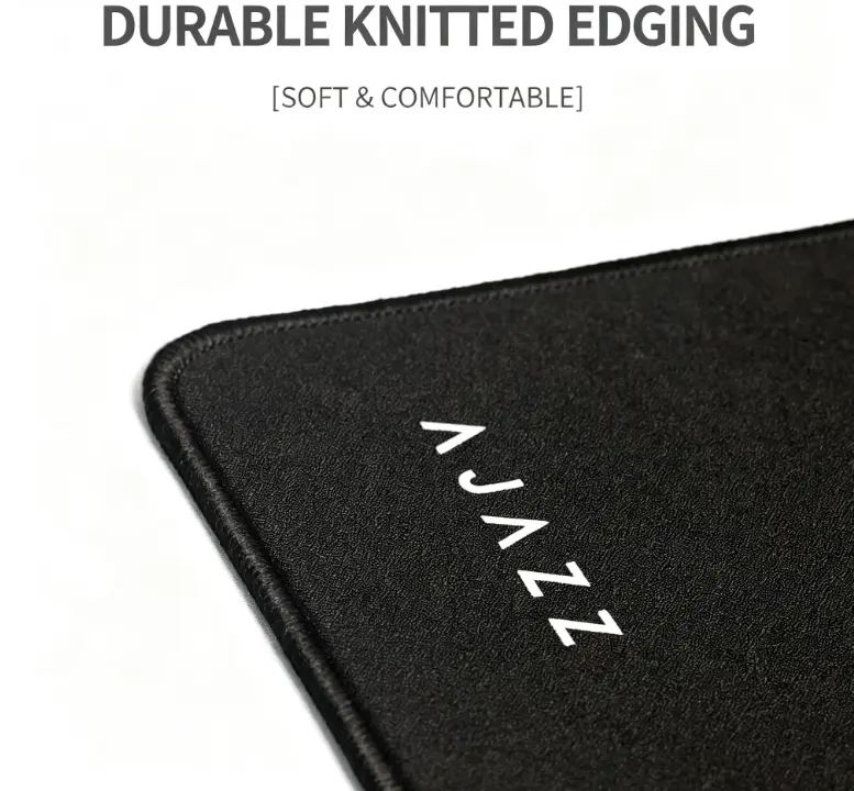 AJAZZ MP02 High-Density Random-Pattern Mouse Pad with Hemmed Edges, Thickened, for Computer and Office Use—Waterproof and Non-Slip
