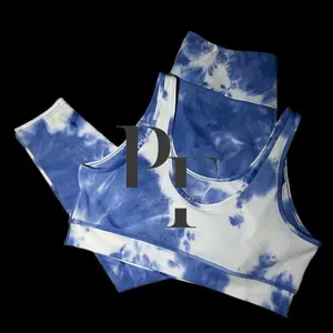 Pretty Fit Blue Cloud 2Pcs Sports Set