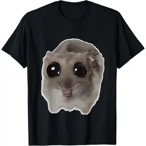 Sad Hamster Meme - Funny Sad Hamster T-Shirt Graphic tees