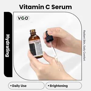 VGO Vitamin C Glow Serum (30ml/60ml): Comfort-Soothing Daily Care for Radiant, Healthy Skin