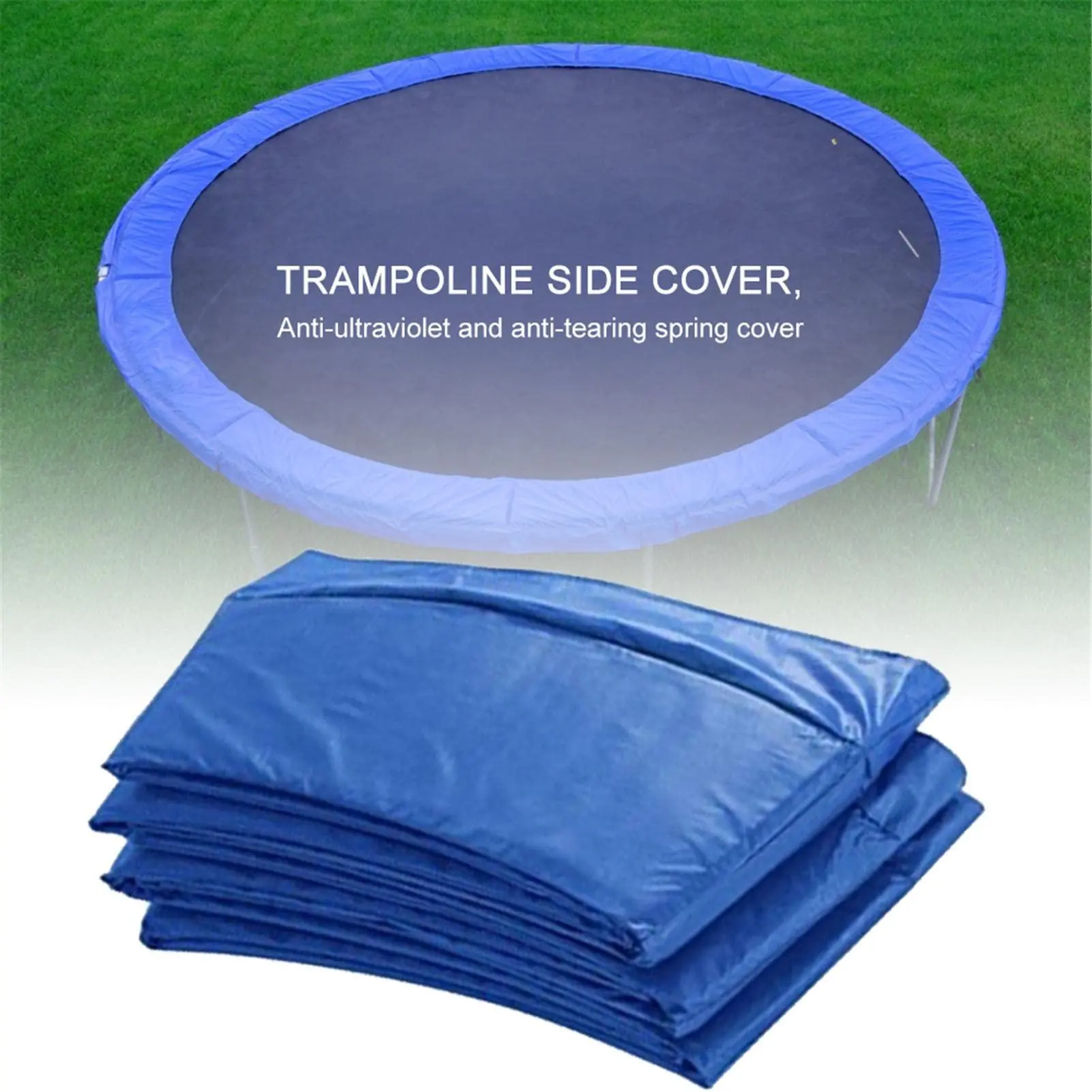 Replacement Trampoline Surround Pad Foam 6ft/8ft Safety Guard Spring Cover Padding Pads Spring Cover UV-Resistant