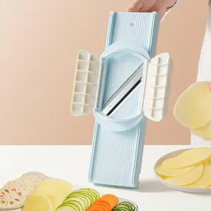 Potato Slicing Tool, Multifunctional Labor Saving Design Vegetable Shredder Chopper for Tomato Carrot Onion and More