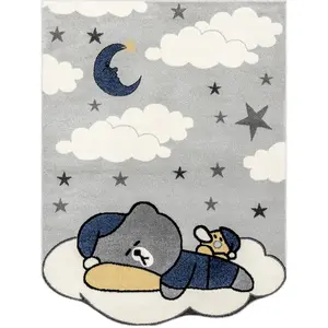 Ryder Sleeping Bear Kids Area Rug
