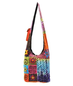 Caravan Closet Hobo Crossbody Bags for Women, Boho Purse, Boho Bag | Hippie Bag, Indie Tote Bag, Cloth Purse for Women
