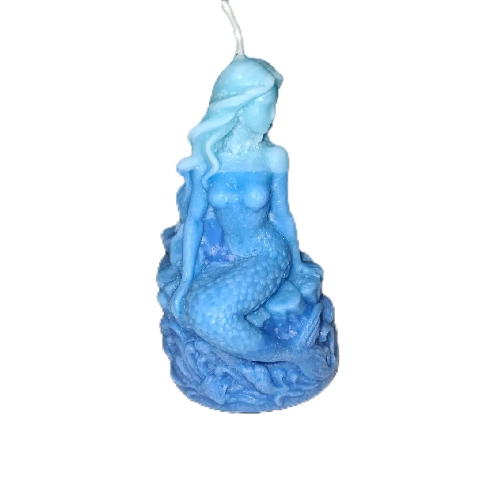 Mermaid-Shaped Scented Candles, Home Decor Accent for Cozy Living Spaces gift Decoration Room