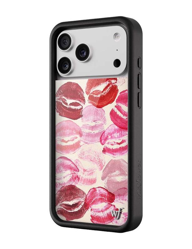 Wildflower Cases - Kens Collab, Limited Edition iPhone Case | Accessories Durable Protection Kisses Pink Red Aesthetic Trendy Kensington Cover